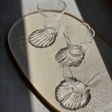 Flower Glass Tea Cup