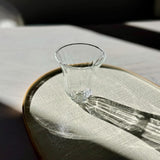 Flower Glass Tea Cup