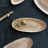 Silver Boat Oval Plate