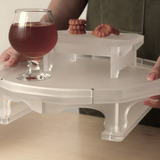 GaBae Soban Tray, Translucent White