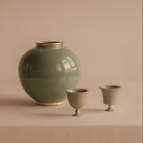 Silver ChungJa Moon Jar– “Hwaboon” Edition