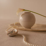 The Korean "Haap" MoonJar Candle - Pearl light Serenity