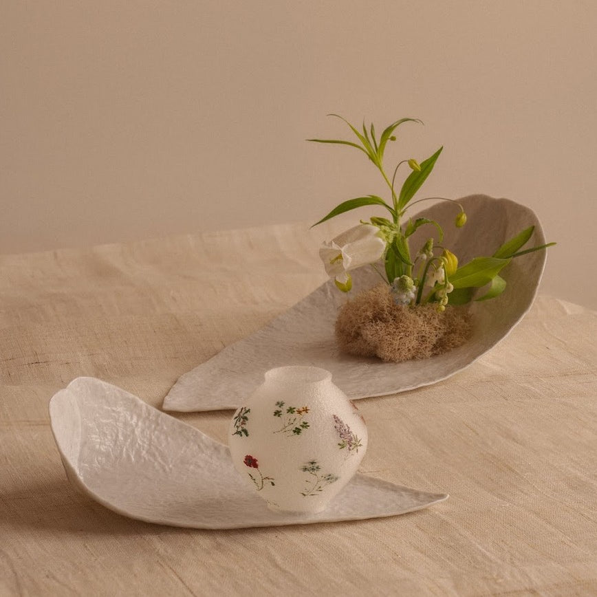 MIGAAM EXCLUSIVE - Flower Ottchil Moon Jar [Pre-Order]